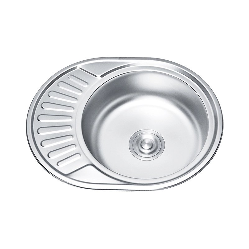 5745 Zhongshan Stainless Steel Sink Hot Sale Single Bowl Pressed Sink with Plate Round Washing and Cooking Sink 5745 Zhongshan Stainless Steel Sink Hot Sale Single Bowl Pressed Sink with Plate Round Washing and Cooking Sink