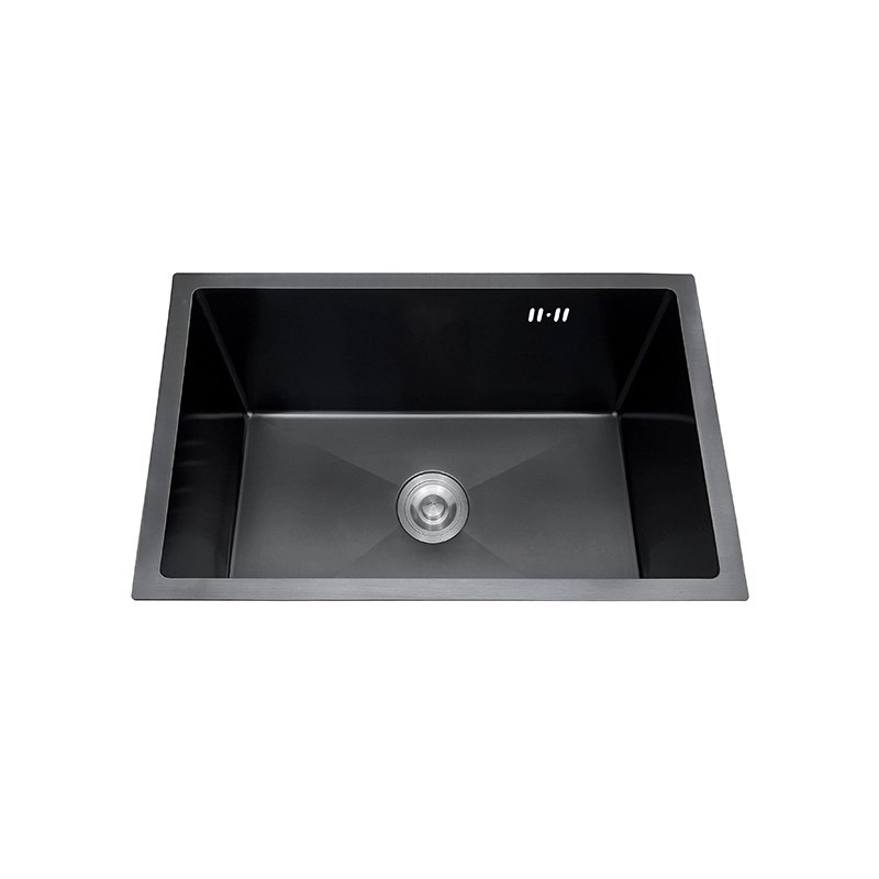 Black Single Large Bowl Durable Stainless Steel Handmade Kitchen Under Mount Sink Kitchen Sinks Wholesale Black Single Large Bowl Durable Stainless Steel Handmade Kitchen Under Mount Sink Kitchen Sinks Wholesale