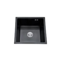 CE Certified Square-shape Handmade Modern Black Modern Kitchen Sink – Undermount Design CE Certified Square-shape Handmade Modern Black Modern Kitchen Sink – Undermount Design