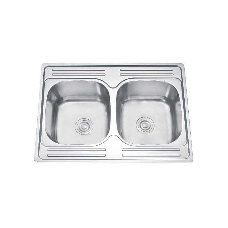Double Bowl Stainless Steel Sink Food Grade Family Home Sink Double Bowl Stainless Steel Sink Food Grade Family Home Sink
