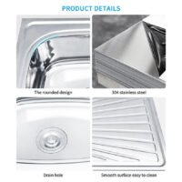 High-performance Large size Stainless Steel Sink for KItchen