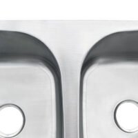 Out Door Farmhouse Double Bowl Sink Sus304/201 Stainless Steel Sink for Kitchen