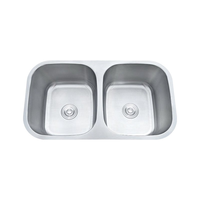Out Door Farmhouse Double Bowl Sink Sus304/201 Stainless Steel Sink for Kitchen
