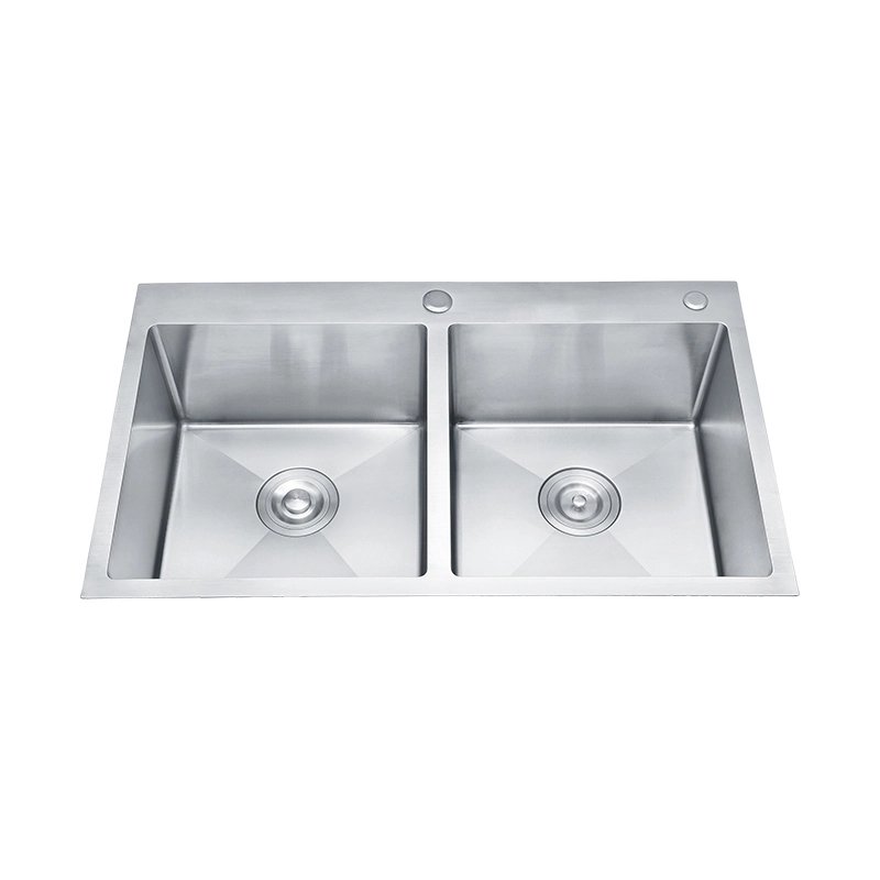 Premium Handmade Stainless Steel Double Equal Bowl Undermount Kitchen Sink – Ideal for Home, Utility, and Commercial Kitchens Farmhouse Sink Premium Handmade Stainless Steel Double Equal Bowl Undermount Kitchen Sink – Ideal for Home, Utility, and Commercial Kitchens Farmhouse Sink