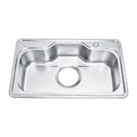 Professional Kitchen Sink Manufacturer Polished Kitchen Sink 1-Hole House Kitchen Sink without Faucet