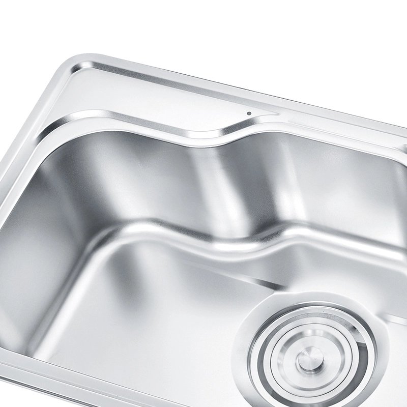 Professional Kitchen Sink Manufacturer Polished Kitchen Sink 1-Hole House Kitchen Sink without Faucet