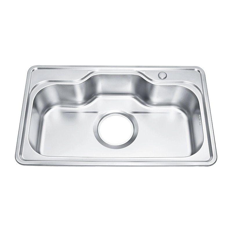 Professional Kitchen Sink Manufacturer Polished Kitchen Sink 1-Hole House Kitchen Sink without Faucet